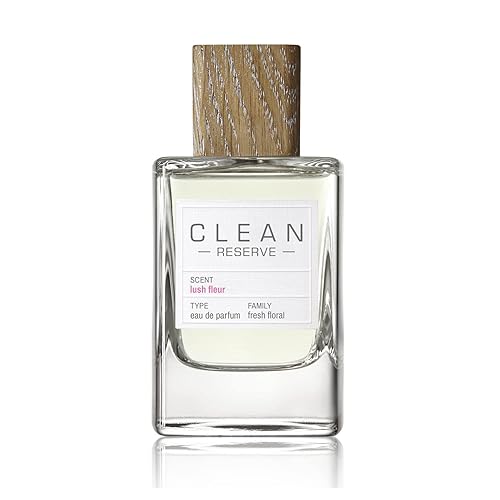 CLEAN RESERVE Lush Fleur Eau de Parfum, Eco-Conscious 3.4 Fl Oz Spray, Vegan & Paraben-Free Sustainable Fragrance