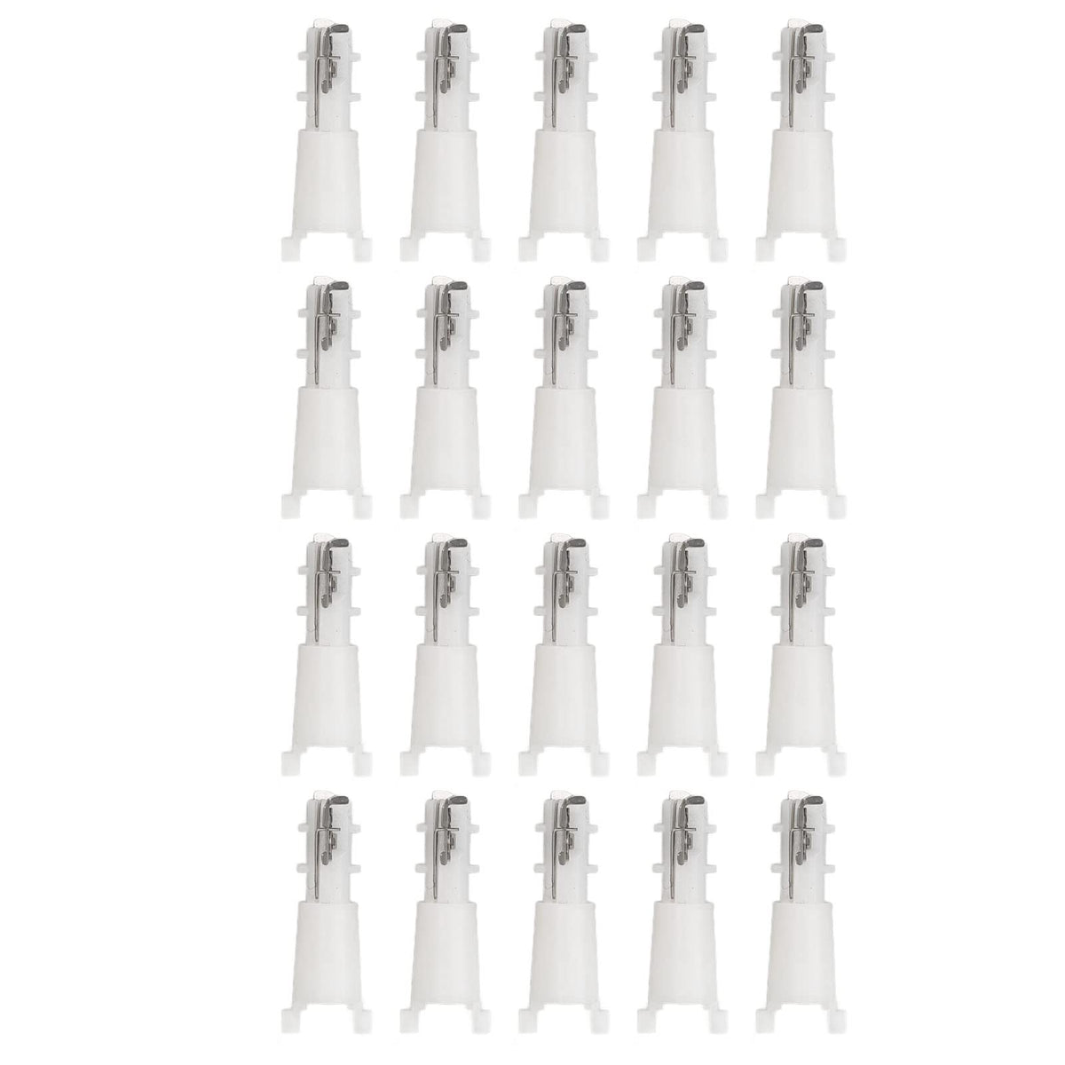 Sonew 20-Pack Nose Hair Cutter Replacement Heads - Lightweight, Portable Alloy Steel Trimmer