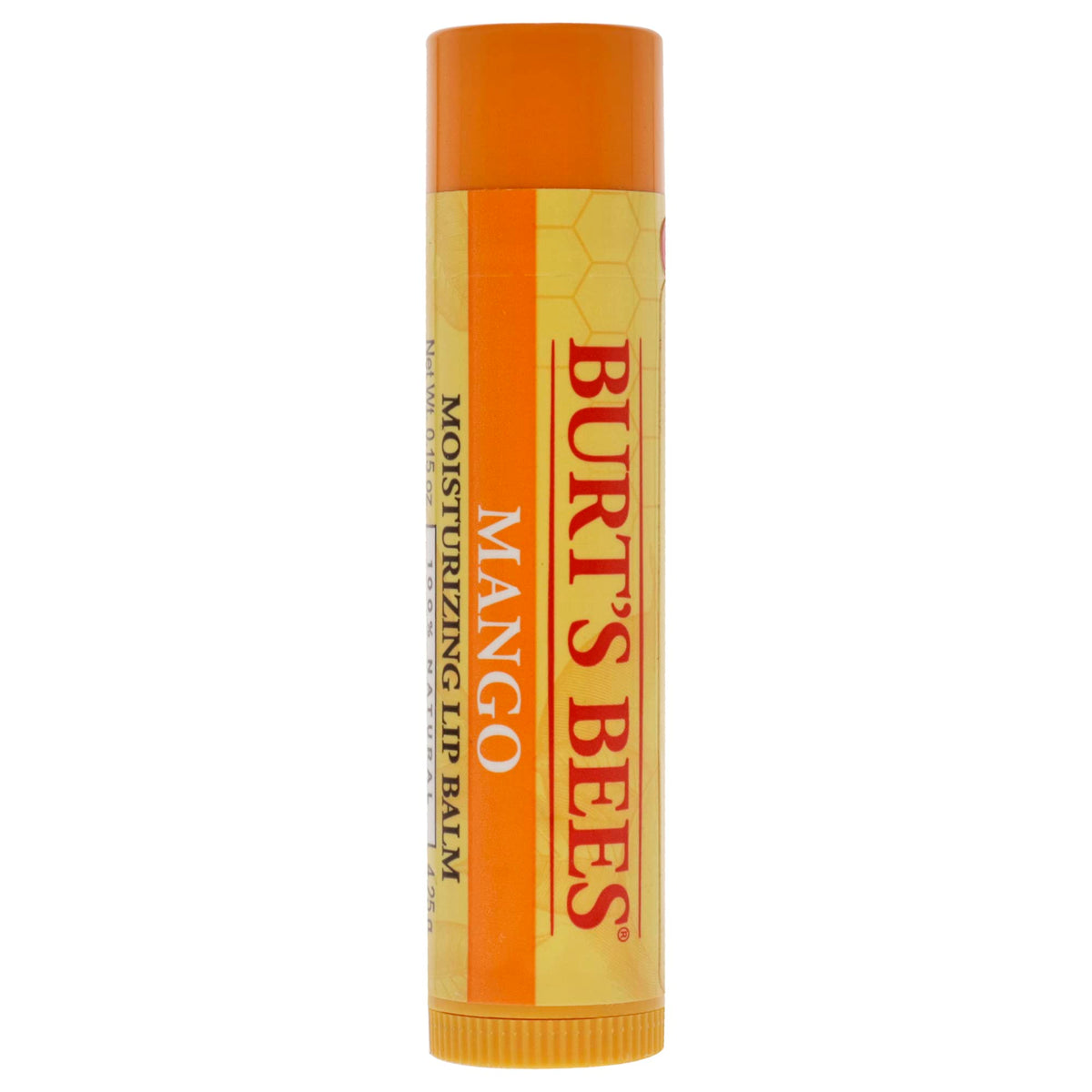 Burts Bees Mango Moisturizing Lip Balm By Burts Bees for Unisex  015 Ounce