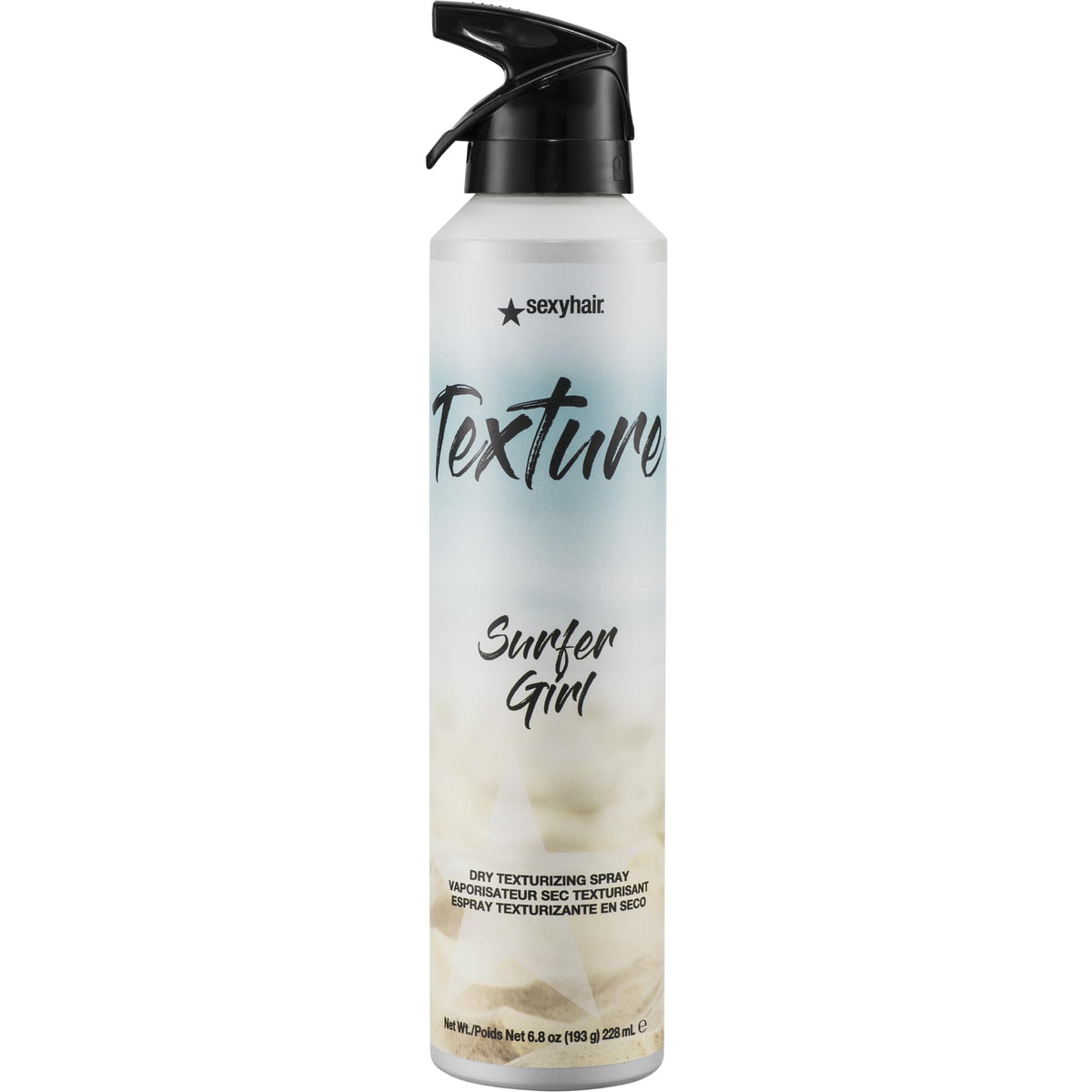 Sexyhair Texture Surfer Girl Dry Texturizing Spray, 6.8 Oz - Humidity Resistant, All Hair Types