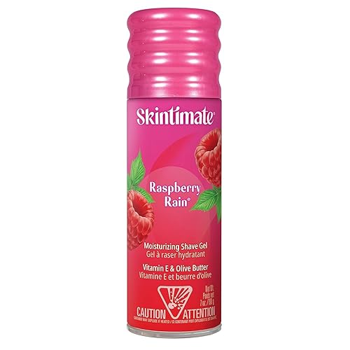 Skintimate Moisturizing Shave Gel, Raspberry Scent, 7 Oz (3 Pack) - Smooth & Hydrating