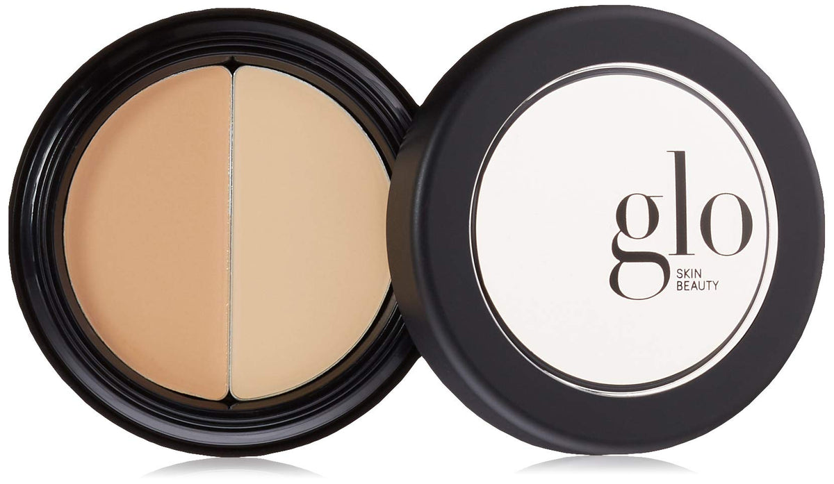 Glo Skin Beauty Under Eye Concealer Duo - Talc-Free, Corrects Dark Circles, Sand, 0.11 Oz