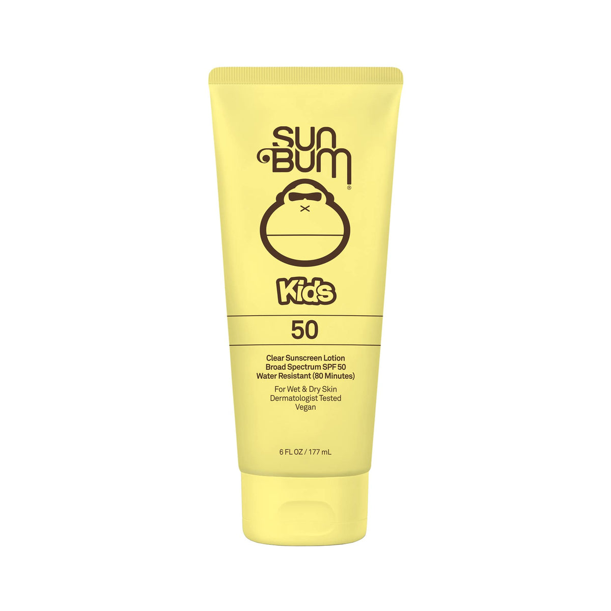 Sun Bum Kids Spf 50 Sunscreen Lotion - Water-Resistant, Vitamin E, Hawaii Compliant, 6 Oz