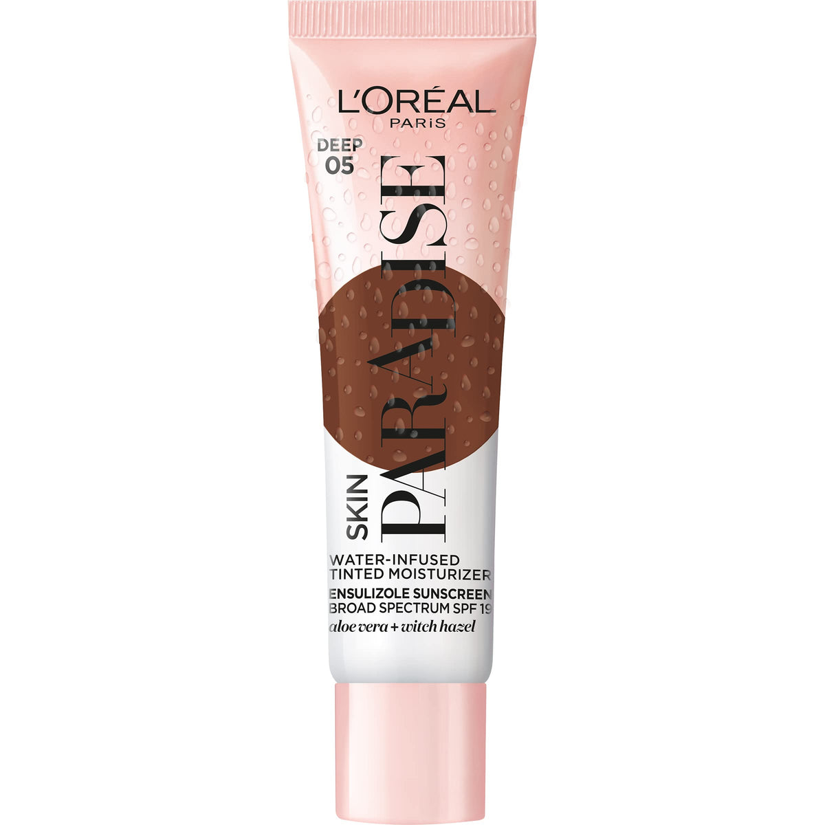 L'Oreal Paris Skin Paradise Tinted Moisturizer Spf 19, Deep 05, 1 Fl Oz - 24H Hyd