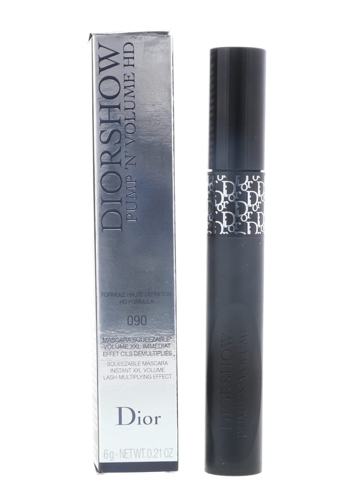 Christian Dior Diorshow Pump N Volume Mascara - Black, 0.21oz, Intense Volume & Lift