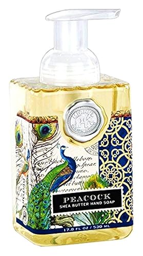 Michel Design Works Foaming Hand Soap, 17.8Oz, Peacock Scent, Moisturizing & Luxurious