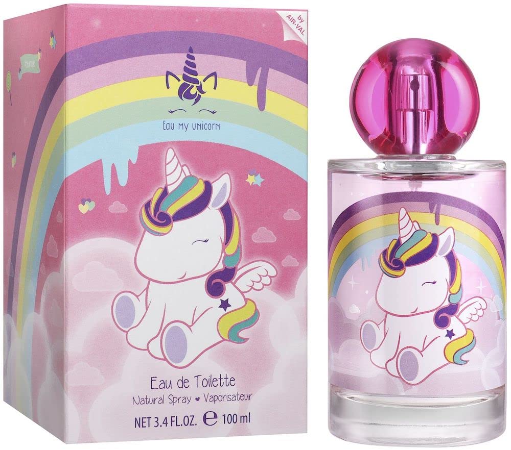 Air-Val EAU MY UNICORN EDT Spray 3.4 oz - Fun Fragrance for Kids, 1 Count, Perfect Gift for Unicorn Lovers