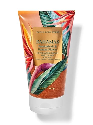 Bath & Body Works Bahamas Passionfruit & Banana Flower Body Scrub, 6.6 Oz