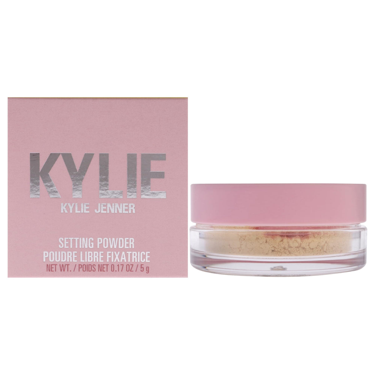 Kylie Cosmetics Setting Powder 300 Yellow - 0.3 Oz For Women - Lightweight & Flawless Finish