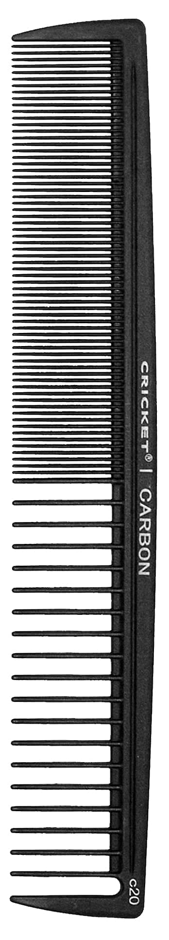 Cricket C20 Professional Hair Stylist AllPurpose Carbon Hair Cutting Comb AntiStatic Heat Resistant Styling Combs for All Hair