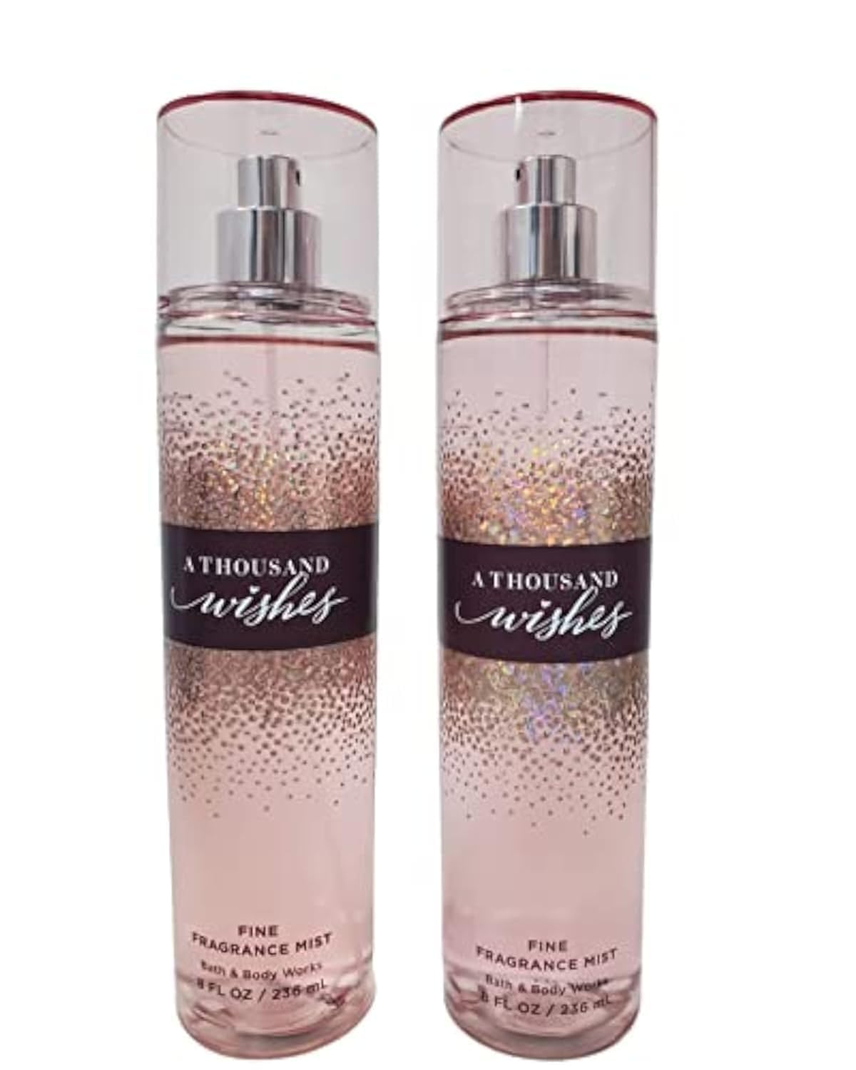 Bath & Body Works Winter Peach Marshmallow Body Spray Mist, 8 Fl Oz