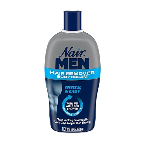 Nair Men'S Hair Removal Cream - 13 Oz Body Hair Remover For Smooth Skin