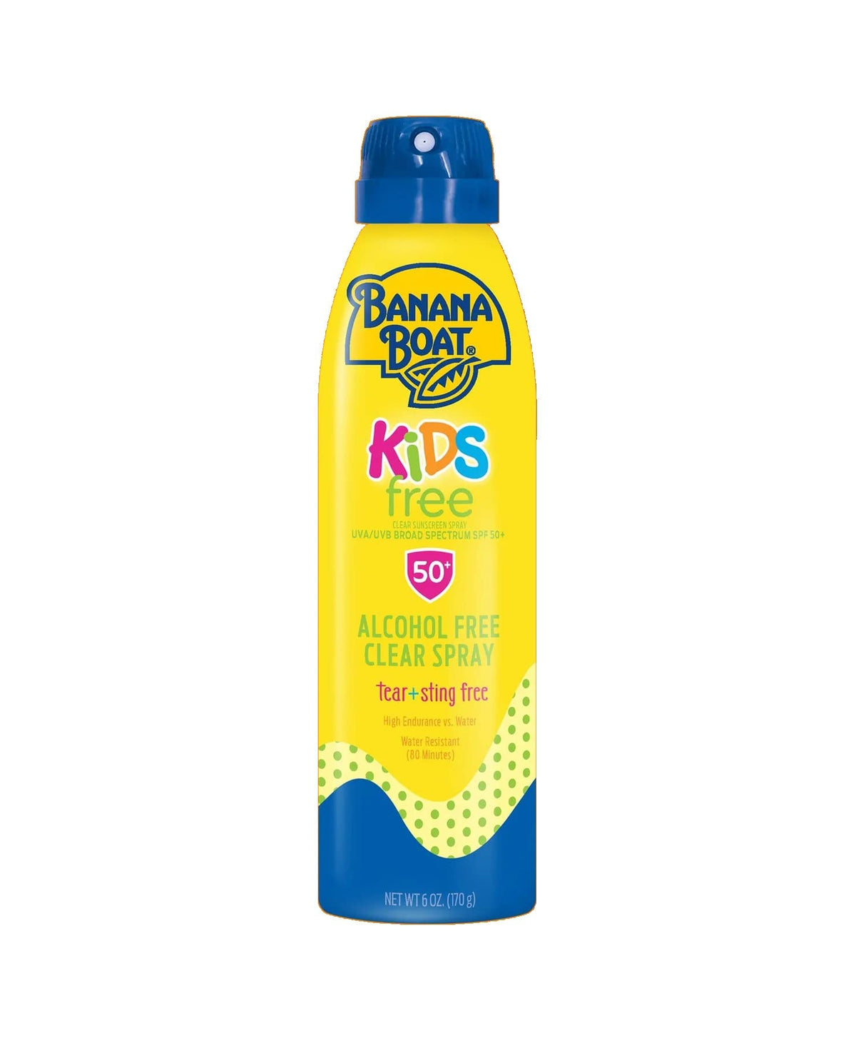 Banana Boat Ultramist Kids Spf 50 Tear-Free Spray Lotion, 6 Oz - Pack Of 3