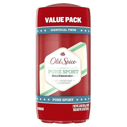 Old Spice High Endurance Pure Sport Deodorant For Men, 3 Oz Twin Pack