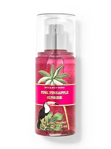 Bath & Body Works Mini Fragrance Mist 2.5 Oz - Pink Pineapple Sunrise Travel Spray