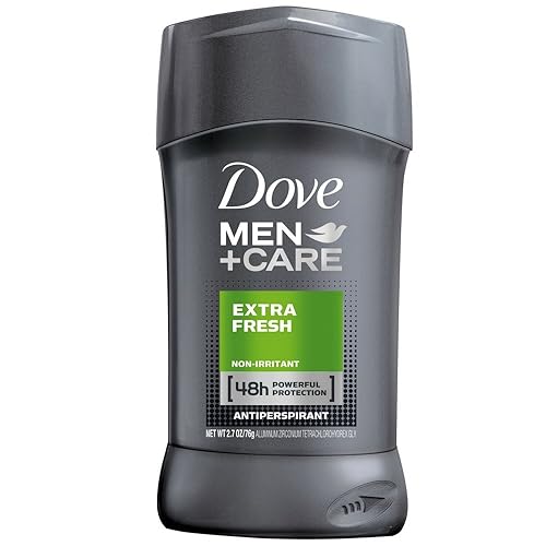 Dove Men+Care Antiperspirant Deodorant Stick, Extra Fresh, 2.7 Oz, Long-Lasting Protection