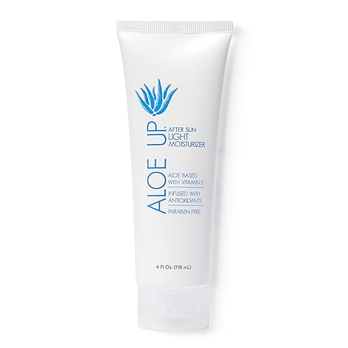 Aloe Up After Sun Moisturizer - Organic Aloe Vera & Vitamin E - Reef Friendly, 4 Oz