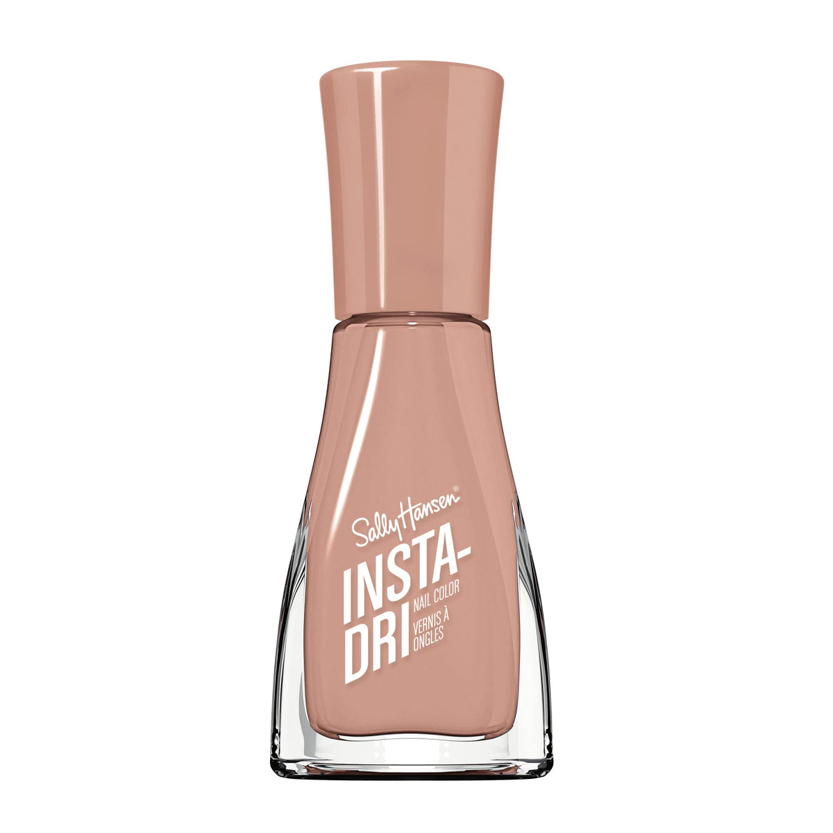 Sally Hansen Insta-Dri Nail Polish, Taupe Priority, Fast-Drying 0.31 Fl Oz