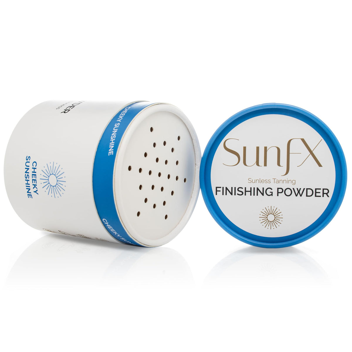 Sunfx Translucent Finishing Powder - Talc Free Shimmer Setting Powder, 4 Oz For Sunless Tanning