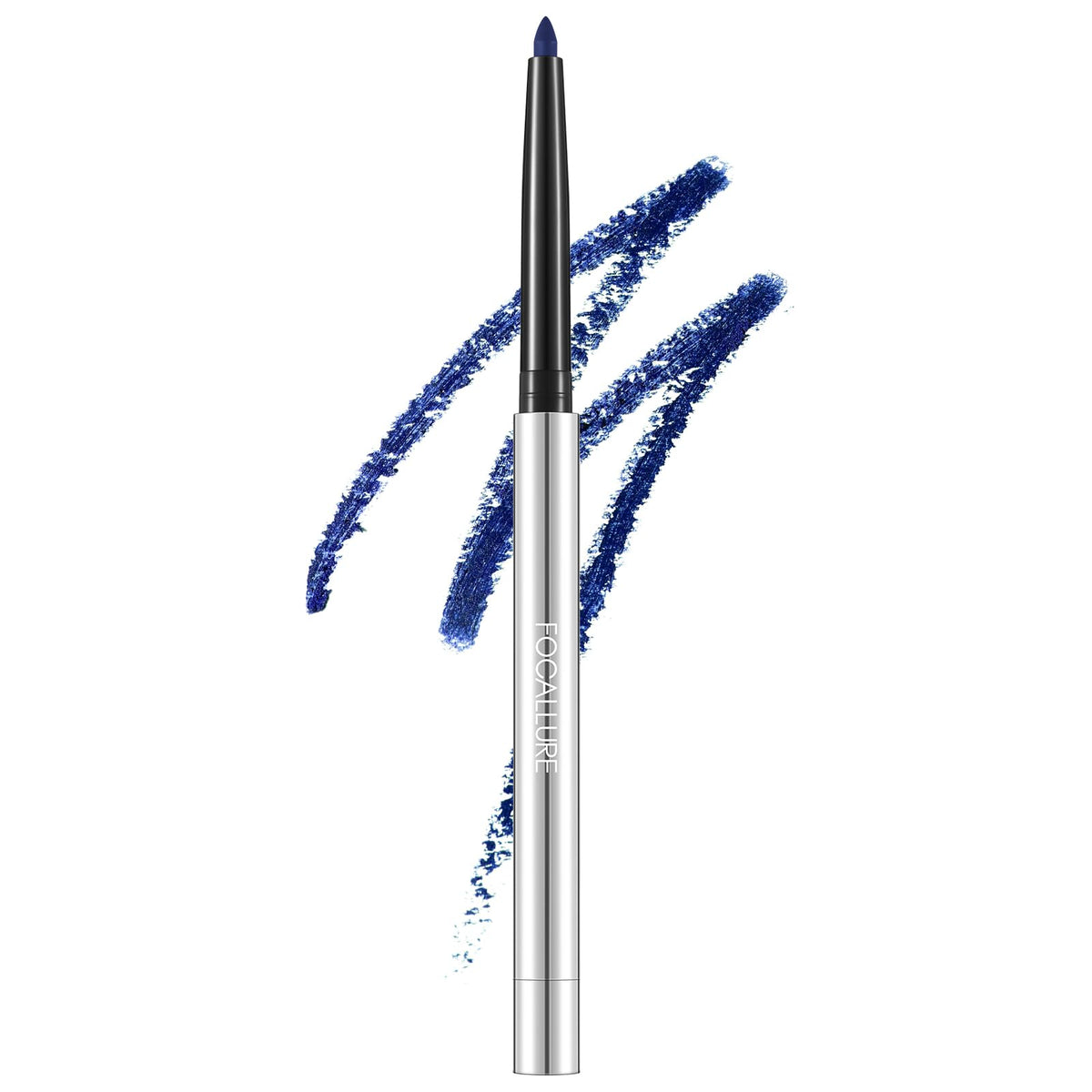 Focallure Waterproof Gel Eyeliner Pencil With Sharpener, Long Lasting, Navy - 1 Count