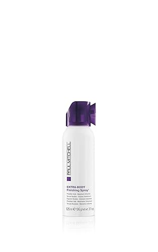 Paul Mitchell Extra-Body Finishing Spray, Flexible Hold, 3.7 Oz For Fine Hair