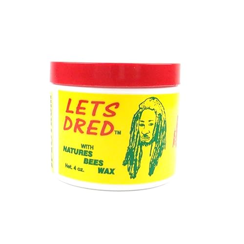 Lets Dred Nature'S Wax 4 Oz. - All-Natural Hair Styling Wax For Strong Hold And Shine