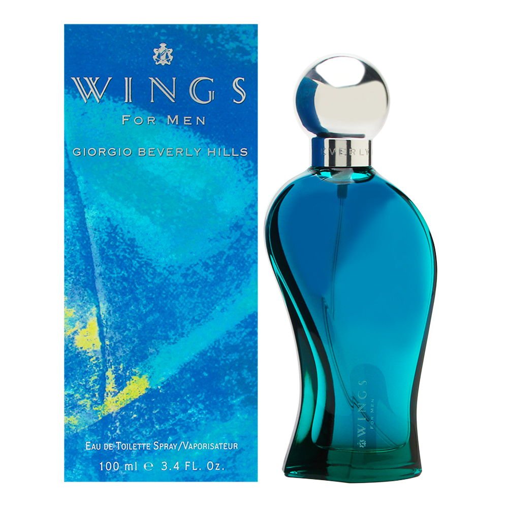 Giorgio Beverly Hills Wings Eau De Toilette Spray, 3.4 Oz - Luxury Fragrance For Women