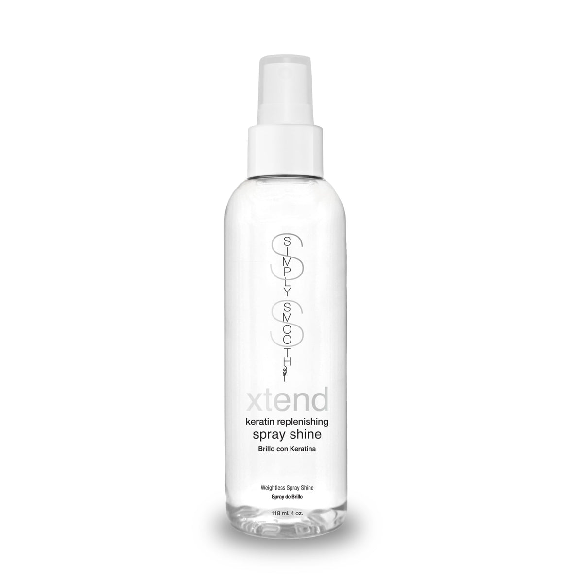 Simply Smooth Spray Shine 4 Oz - Weightless Finishing Spray For Frizz Control & Heat Protection