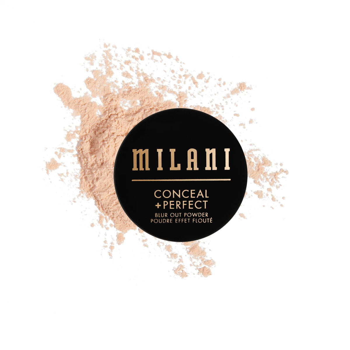 Milani Conceal + Perfect Blur Out Powder For All Skin Tones - Flawless Finish, Matte Look