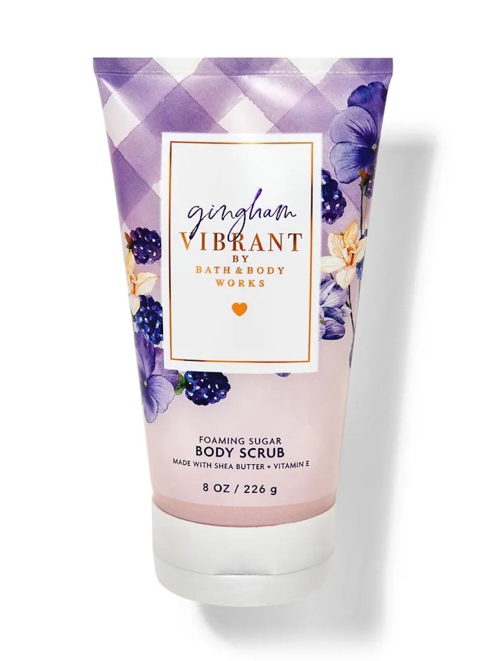 Bath & Body Works Gingham Vibrant Creamy Body Scrub 6.6 Oz - Exfoliating Skin Care