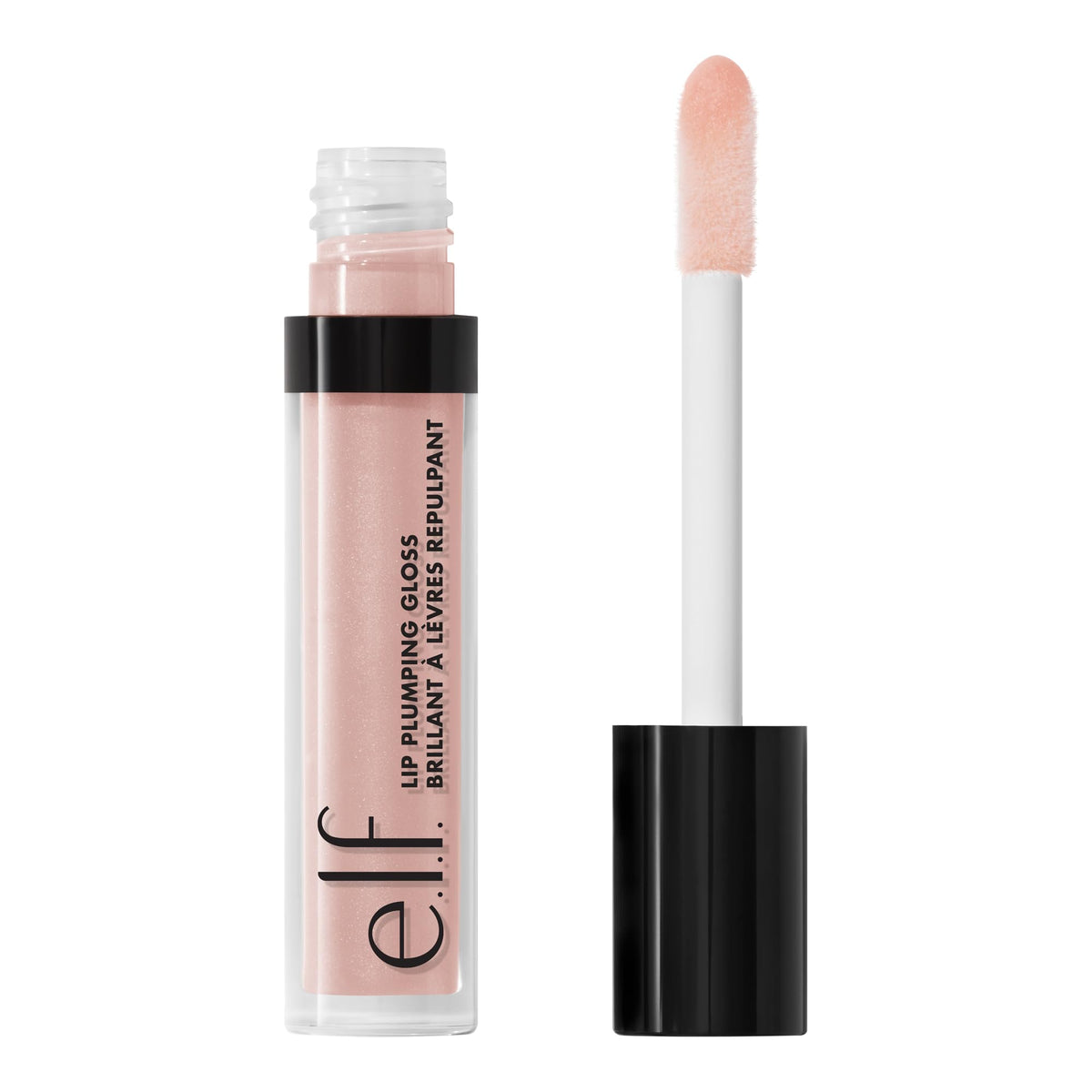 E.L.F. Lip Plumping Gloss - Hydrating, Shimmering, High-Shine, Pink Cosmo, 0.09