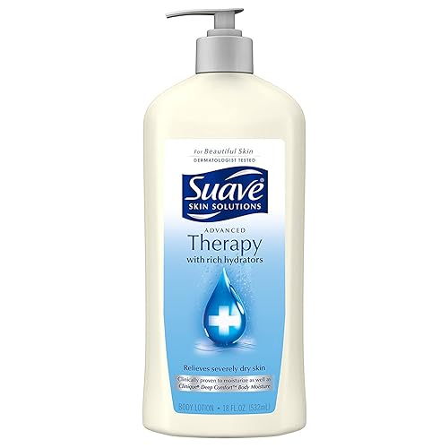 Suave Skin Therapy Moisturizer Advanced Therapy, 1 Fl Oz (Pack Of 18) - Hydrating & Soothing