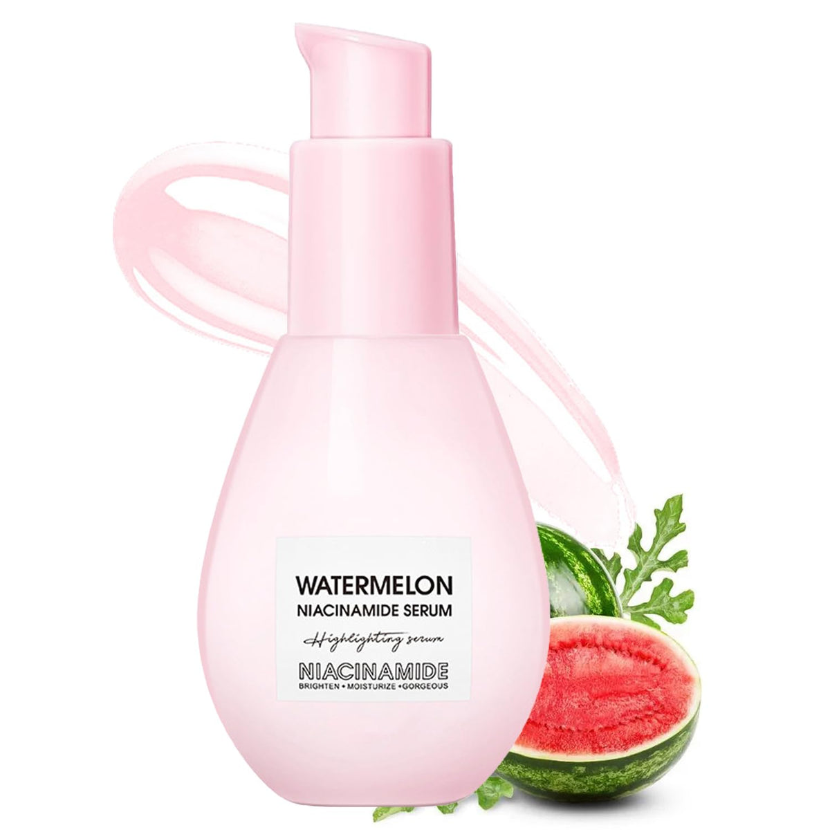 Mysense Watermelon Niacinamide Serum - Brightening Facial Serum, 75Ml Lightweight Primer