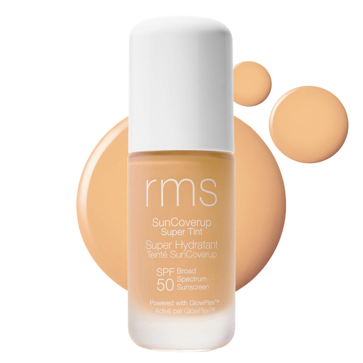 Rms Beauty Suncoverup Spf 50 Tinted Moisturizer - Glowy Mineral Sunscreen, Buff, 1 Fl Oz