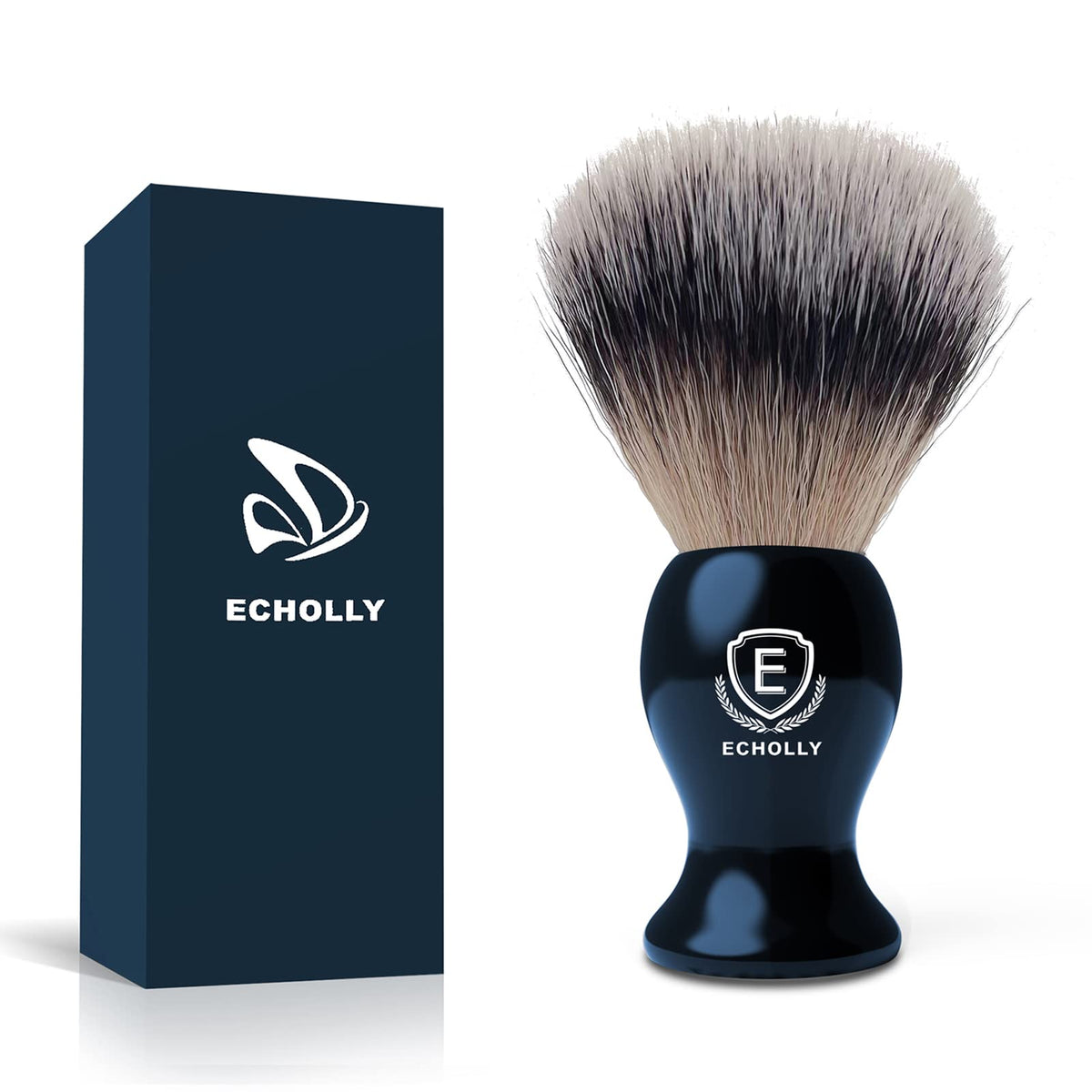 Echolly Luxury Shaving Brush For Men - Strong Bristle, Smooth Handle, Perfect For Fathers Day Gifts