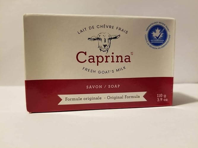 Caprina Fresh Goat'S Milk Soap - Original Formula, 6 X 110G (3.9Oz) Bars, Moisturizing