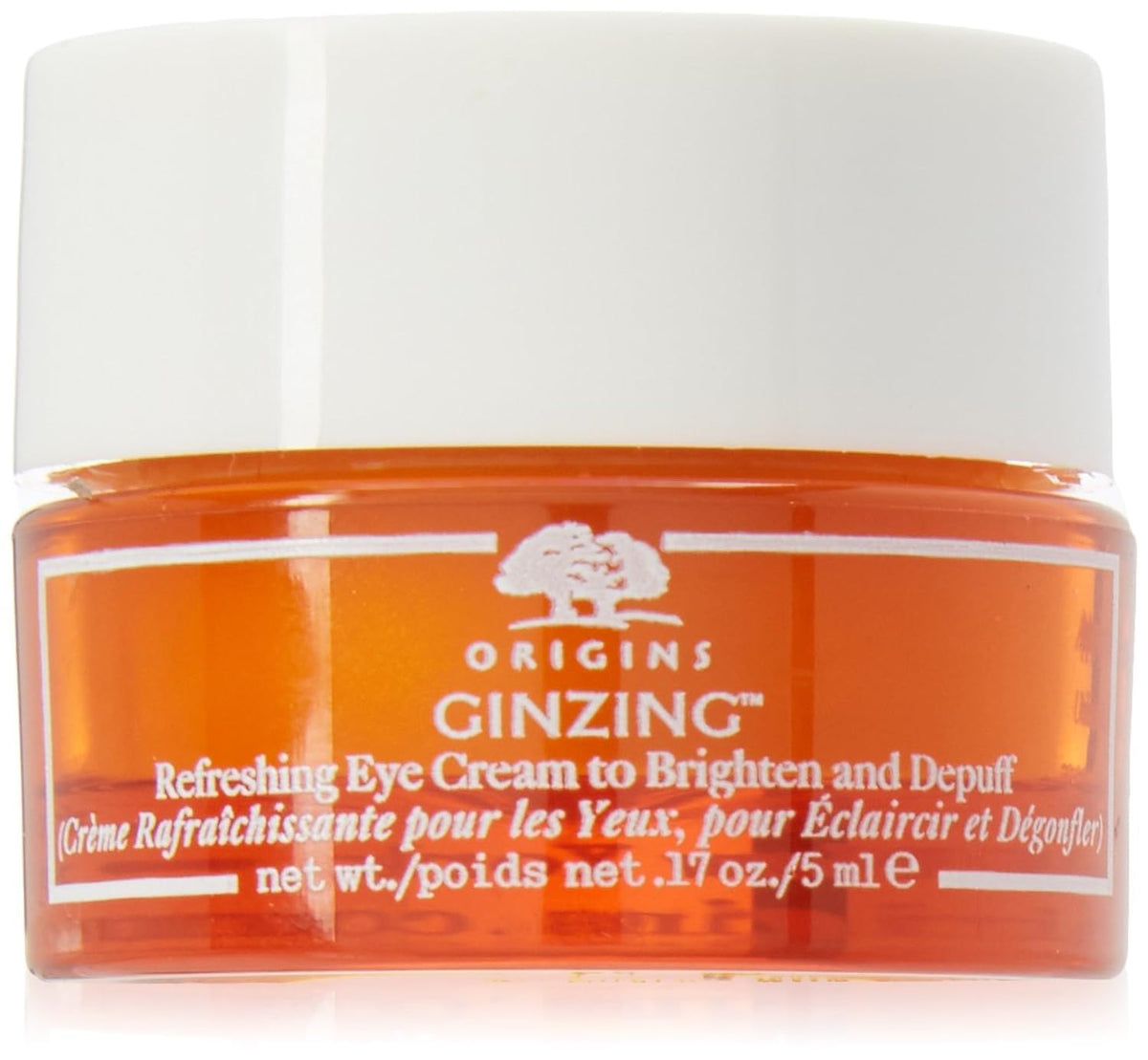 Origins Ginzing Refreshing Eye Cream - Brighten & Depuff, 0.17Oz/5Ml (Packaging May Vary)