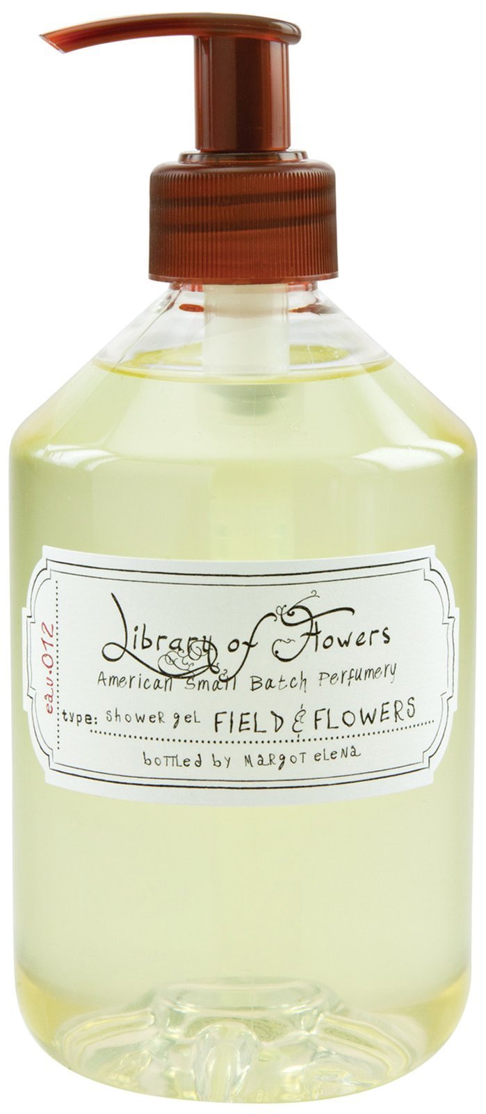 Library Of Flowers Field & Flowers Shower Gel, 16 Fl Oz - Refreshing Body Wash