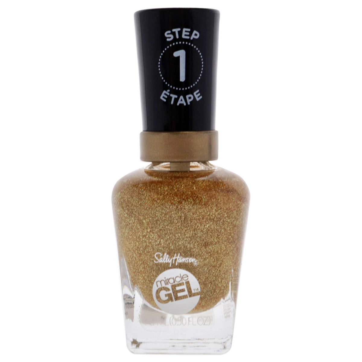 Sally Hansen Miracle Gel Nail Polish  155 Five Golden Blings Nail Polish Women 05 oz