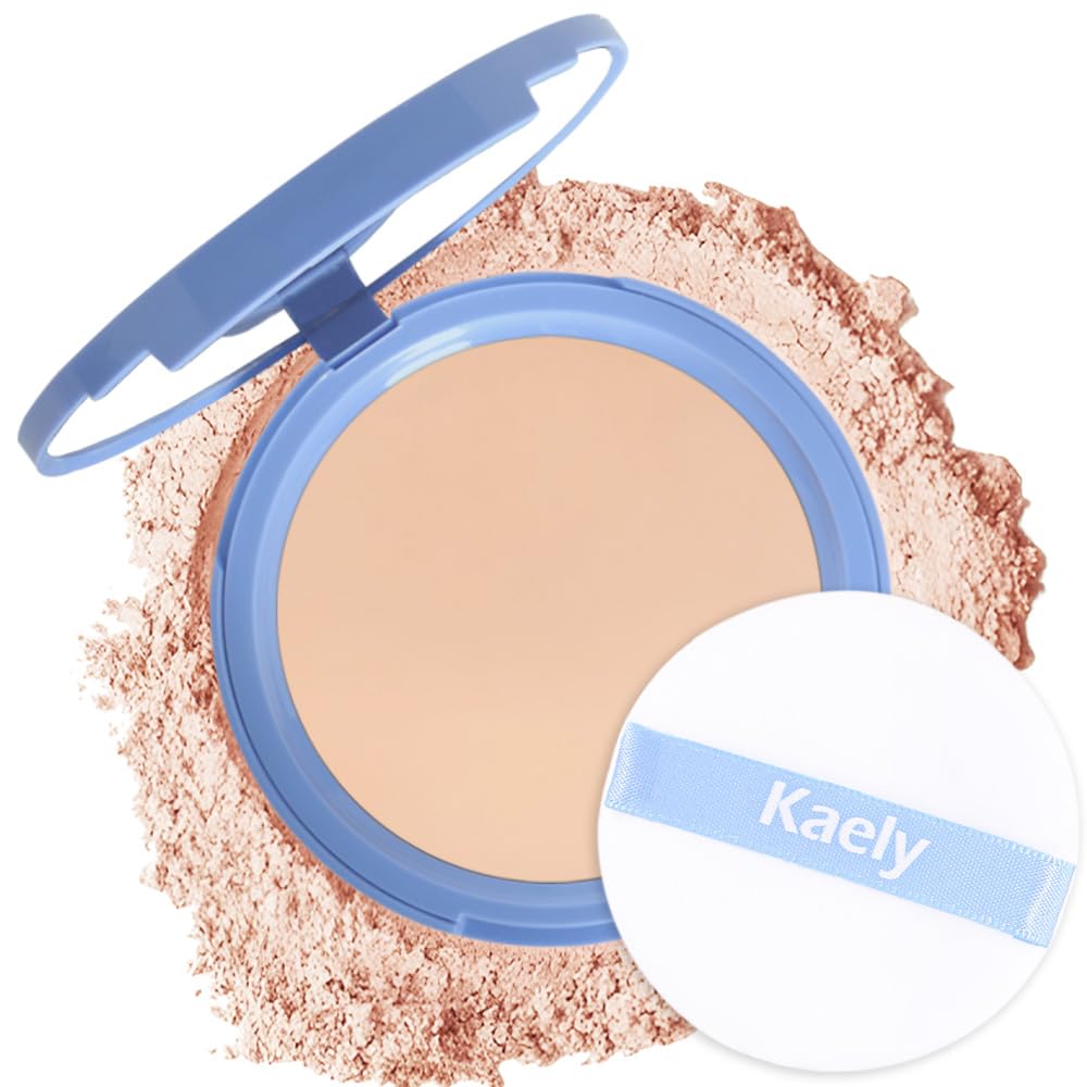 Feicuiyun Oil Control Matte Pressed Powder, Waterproof Flawless Finish, 0.35Oz, 130 True