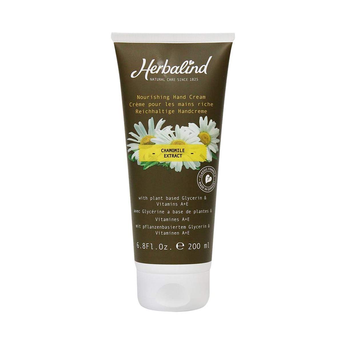 Herbalind Glycerin Hand Cream 200Ml - Moisturizing, Nourishing, 6.8 Fl Oz For Soft Skin