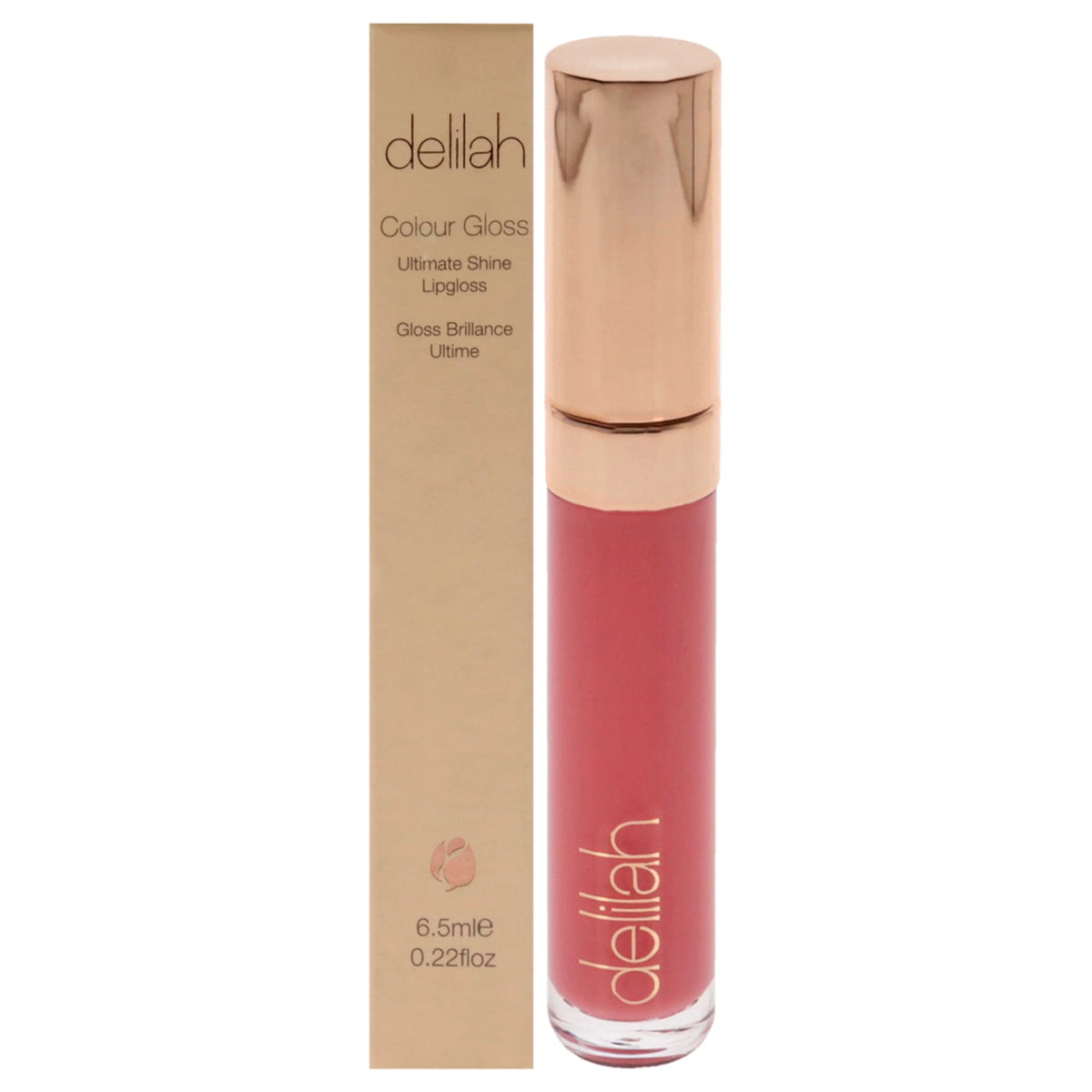 Delilah Ultimate Shine Lip Gloss - Long Lasting, Hydrating, Vegan, Non-Sticky - 0.22 Oz