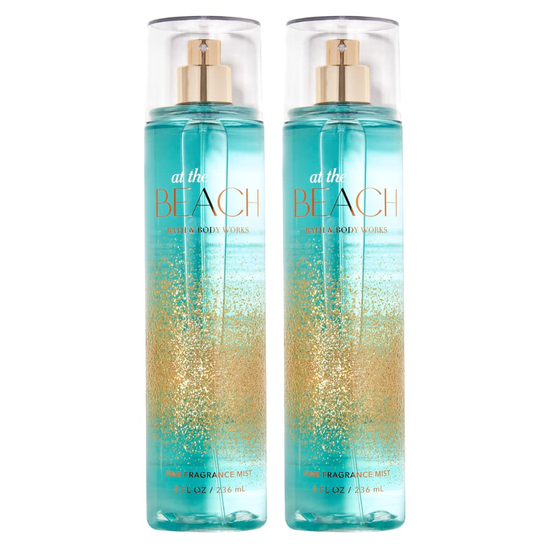 Bath & Body Works At The Beach Fine Fragrance Mist - 2 Pack, 8 Oz Each