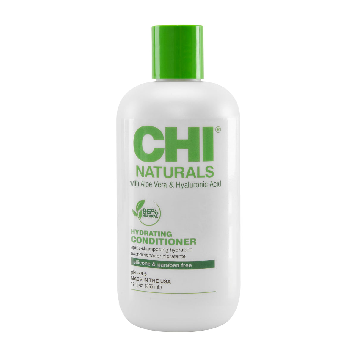 Chi Aloe Vera Hydrating Conditioner - Strengthens Hair, Prevents Split Ends & Breakage, 12 Oz