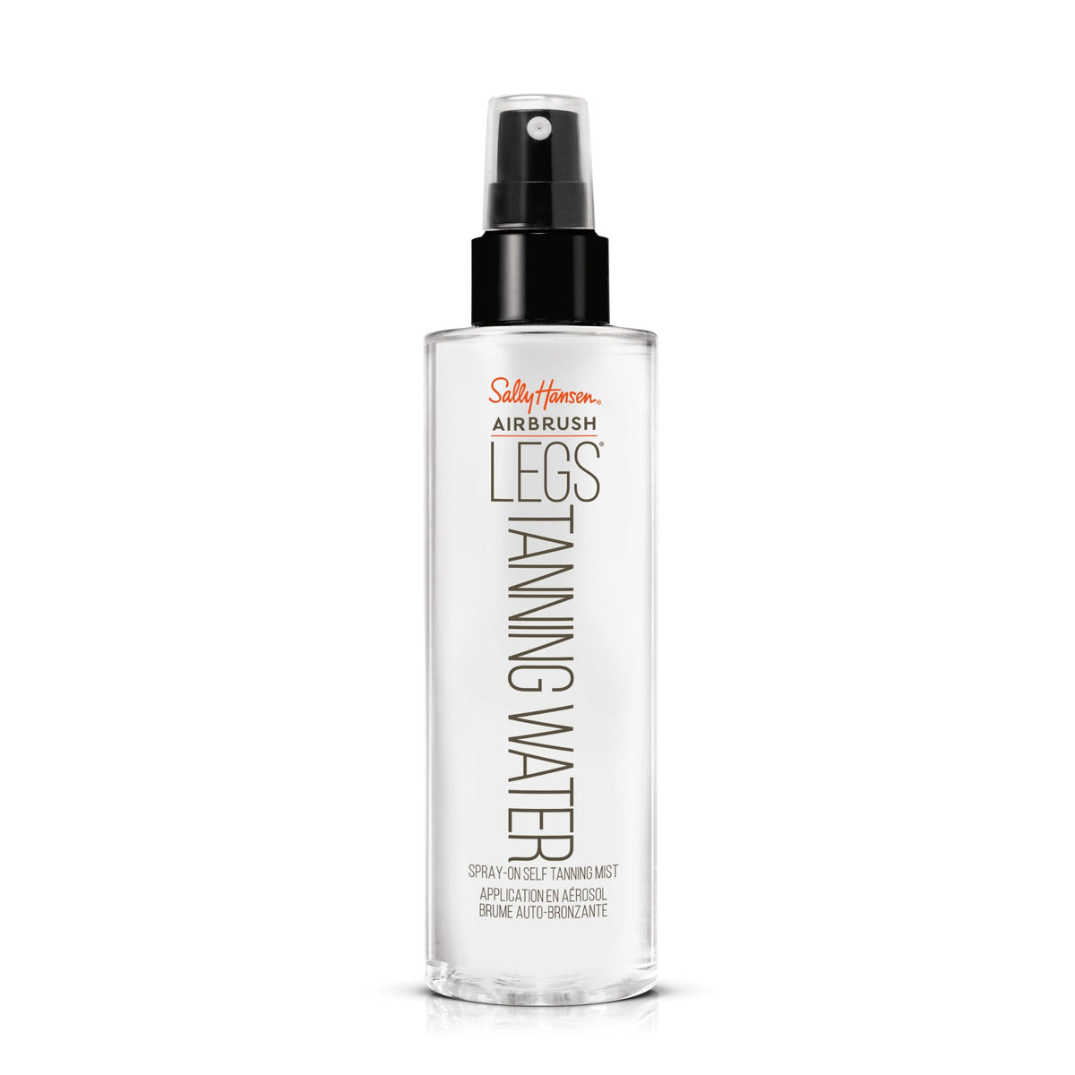 Sally Hansen Airbrush Legs Tanning Water, 6.76 Oz - Natural Sun-Kissed Glow Mist