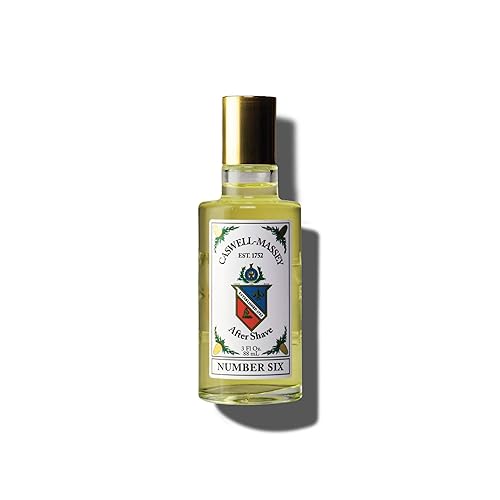 Caswell-Massey Number Six Gold Cap After Shave, Soothing Aftershave With Orange Blossom, 3 Fl Oz