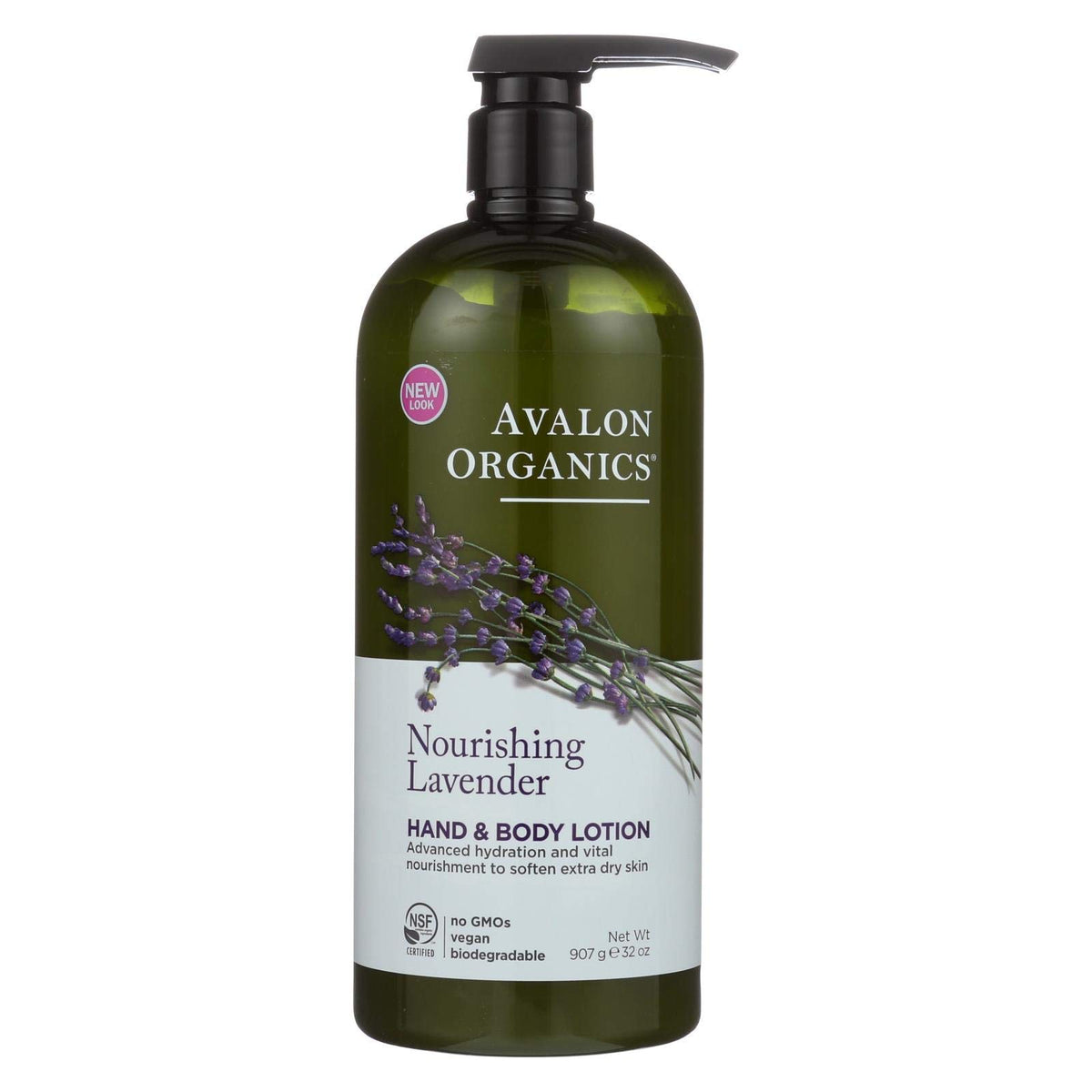 Avalon Organics Lavender Hand And Body Lotion - 32 Oz, Moisturizing, Natural Formula