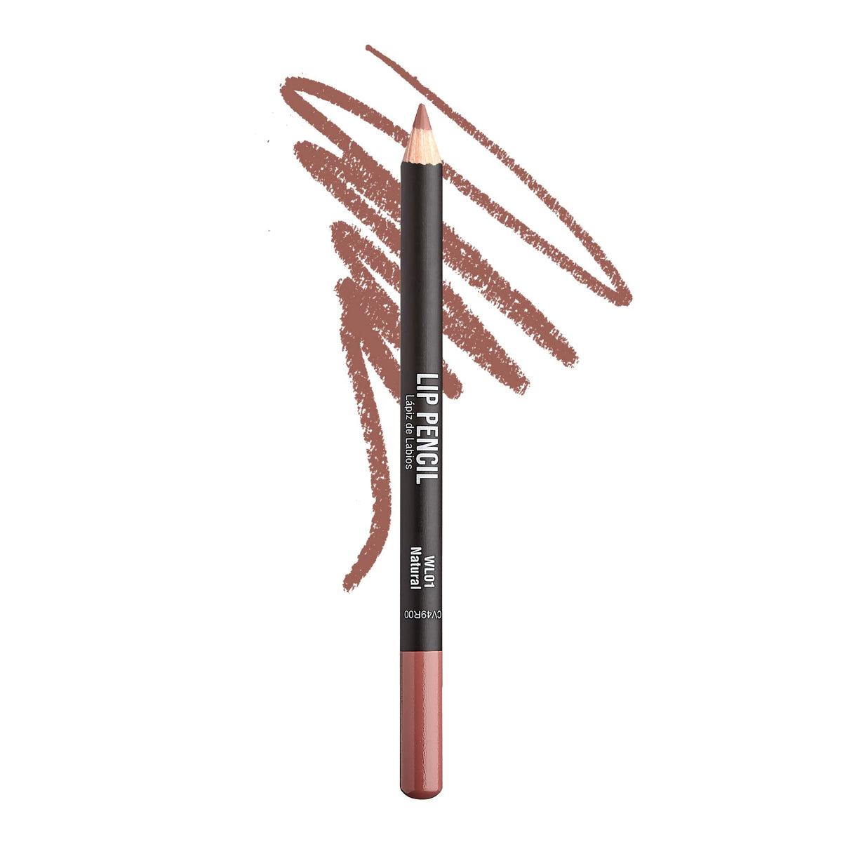 Kiss New York Slim Lip Pencil - Creamy Soft, Long-Lasting Natural Lip Liner, Water-Resistant