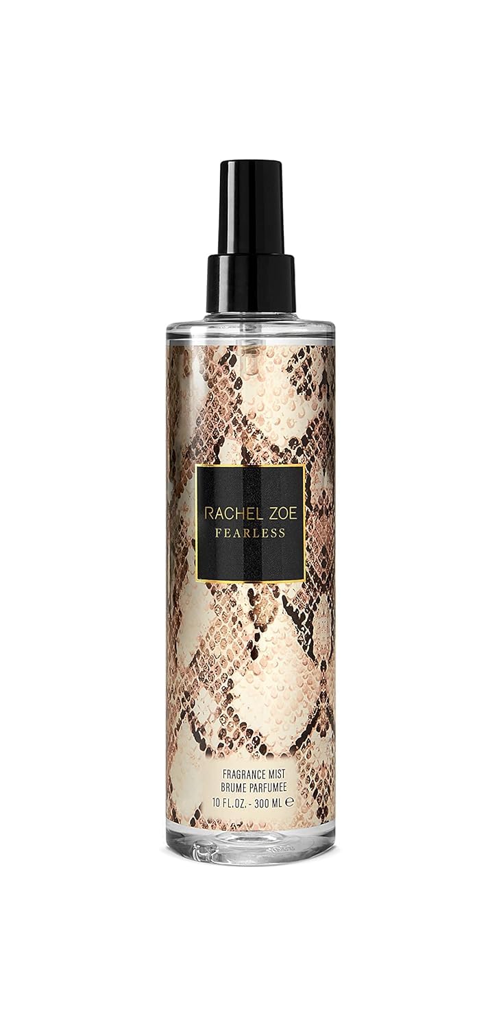 RACHEL ZOE Fearless Body Mist for Women - 10 oz Citrus & Tropical Blend - Bold & Courageous Fragrance