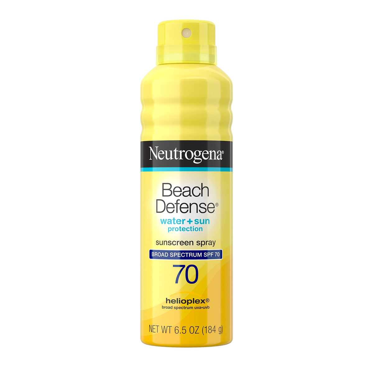 Neutrogena Beach Defense Spf 70 Sunscreen Spray, Water-Resistant, Oxybenzone Free, 6.5